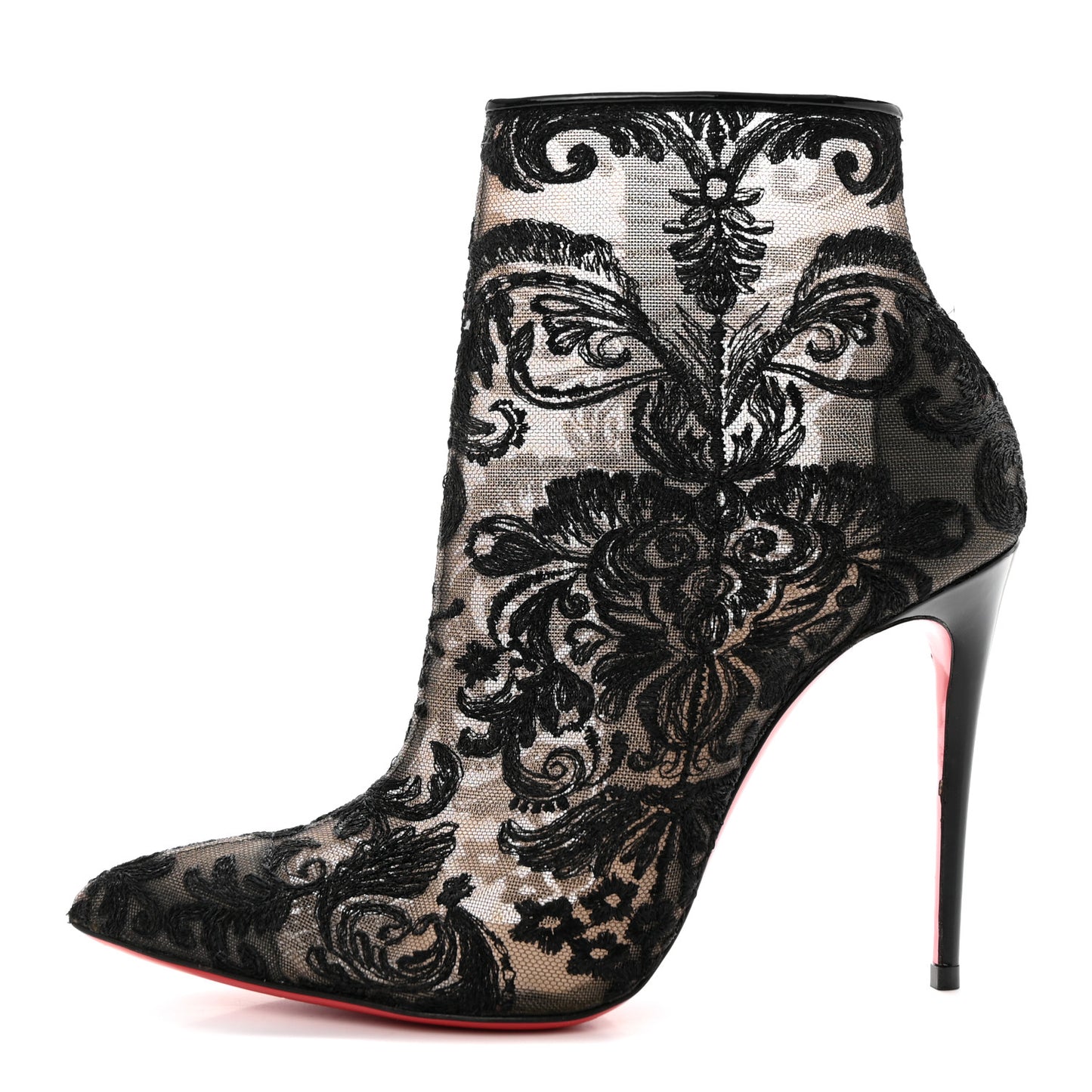 Lace Gipsybootie 100 Ankle Boots 37.5 Black