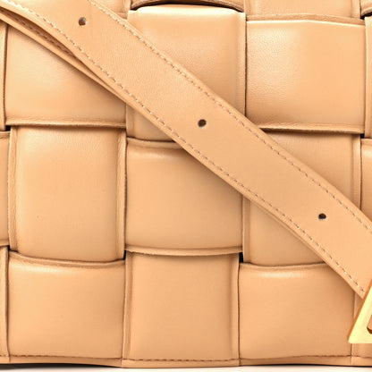 Bottega Veneta Nappa Maxi Intreccio Padded Cassette Crossbody Bag Almond 10 of 12