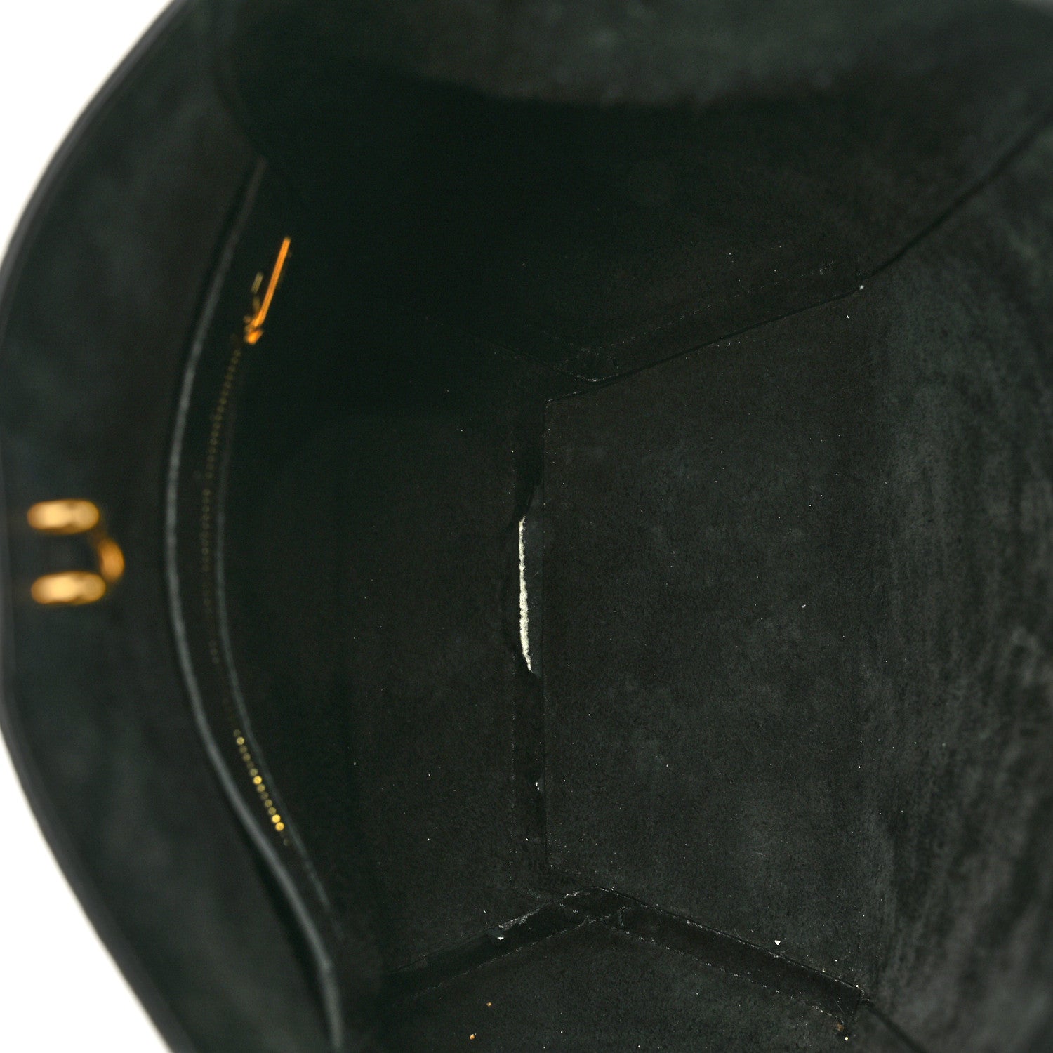 Celine Soft Grained Calfskin Small Sangle Bucket Bag Black 14 of 14