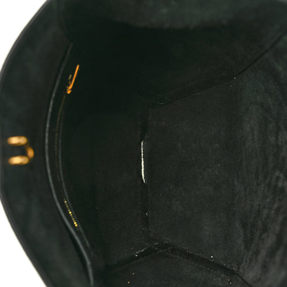 Celine Soft Grained Calfskin Small Sangle Bucket Bag Black 14 of 14