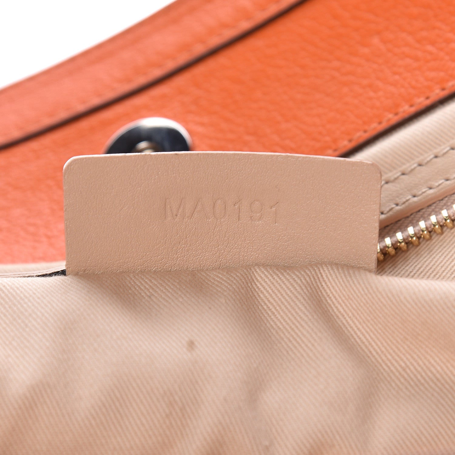 Givenchy Grained Goatskin Antigona Zippered Tote Orange 10 of 44