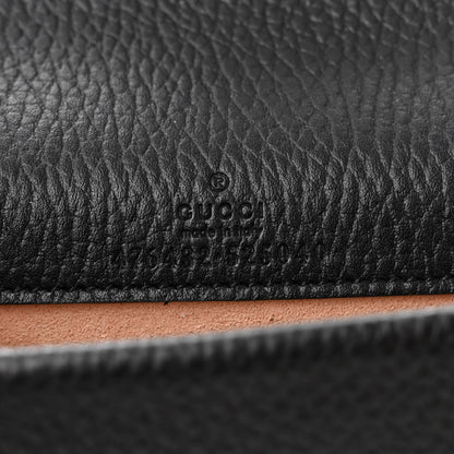 Gucci Calfskin Super Mini Dionysus Shoulder Bag Black 7 of 11