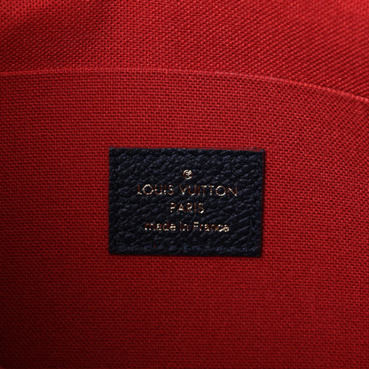 Louis Vuitton Empreinte Pochette Felicie Chain Wallet Marine Rouge 6 of 10
