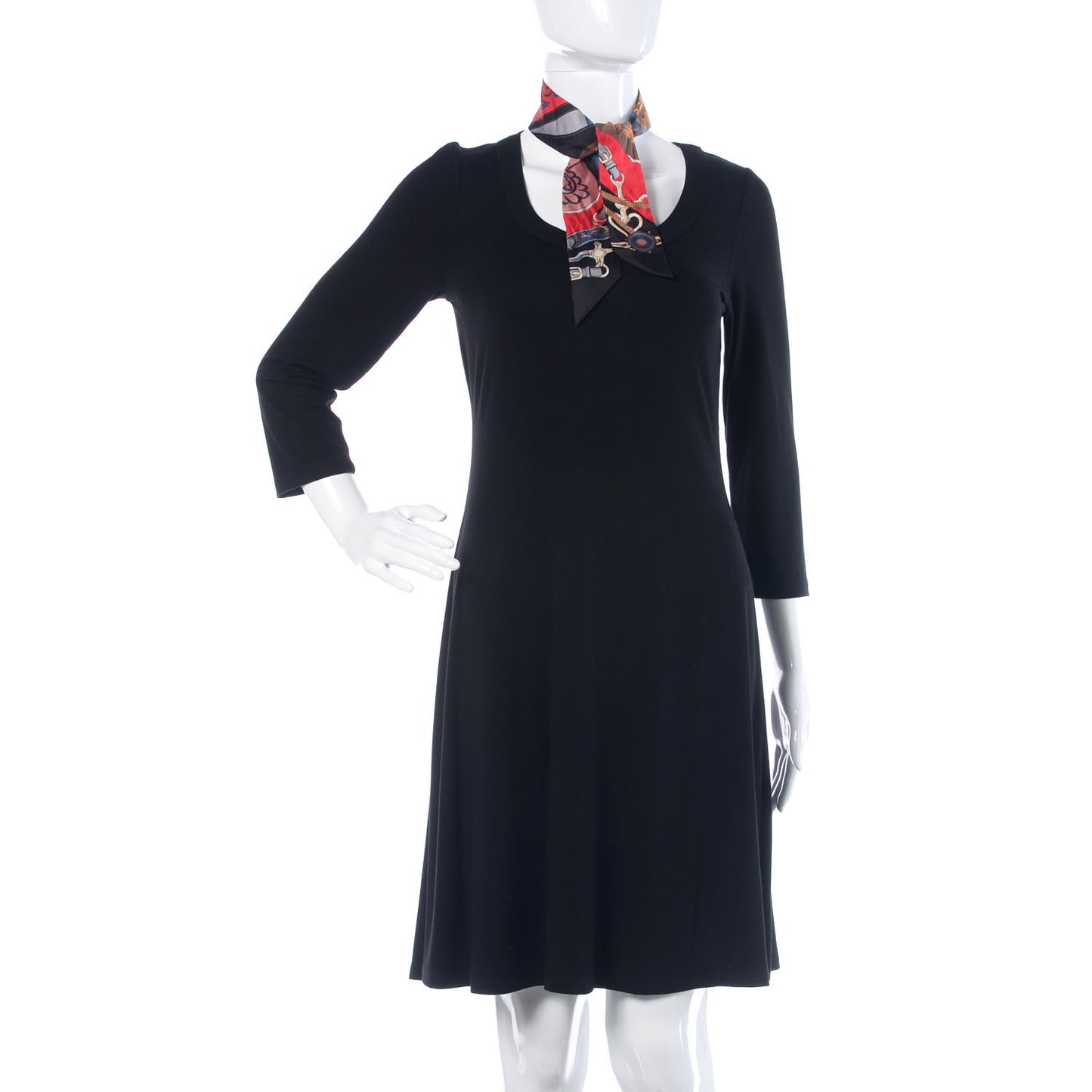 Silk Festival des Amazones Twilly Black Rouge Bleu