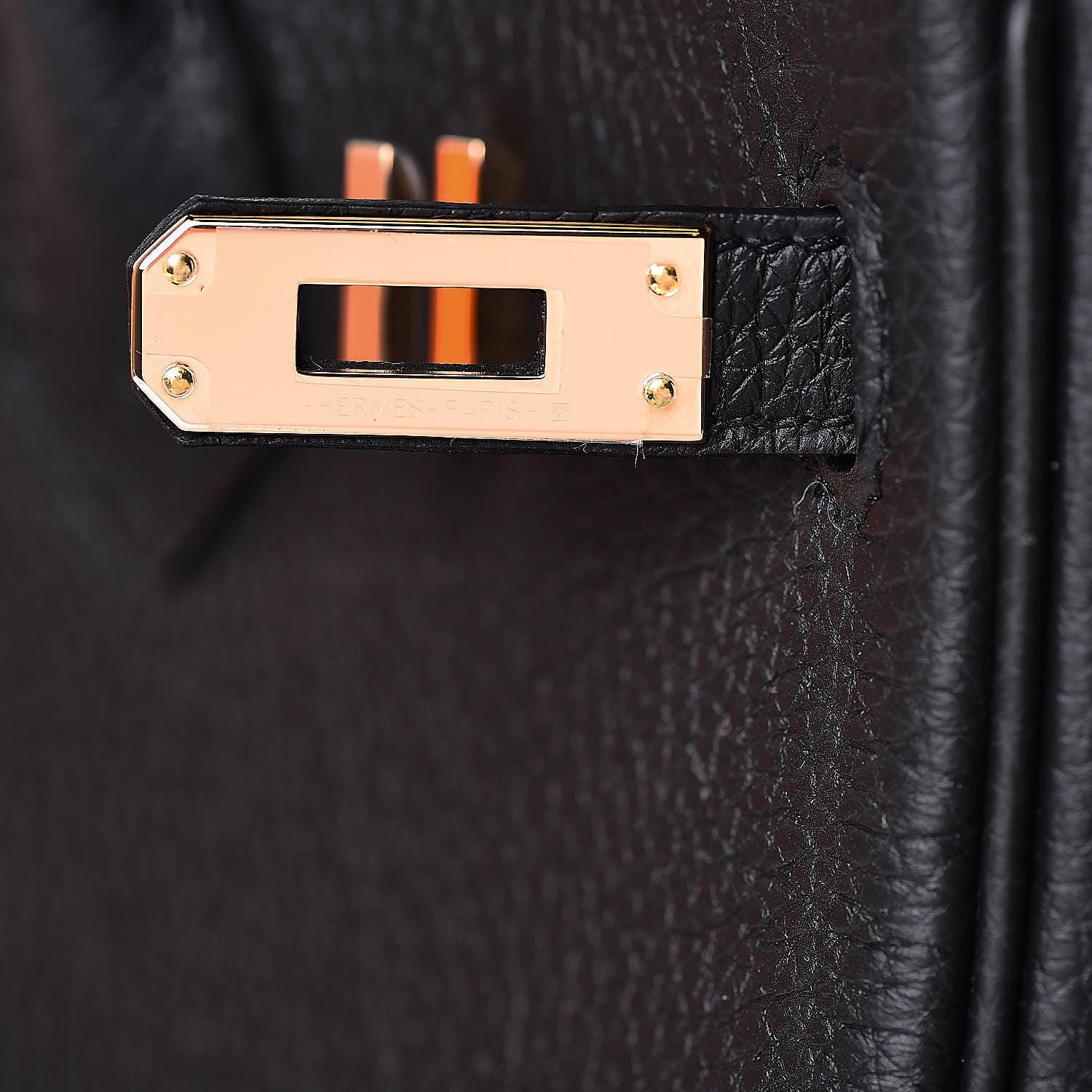 Hermes Togo Birkin 25 Black 20 of 37