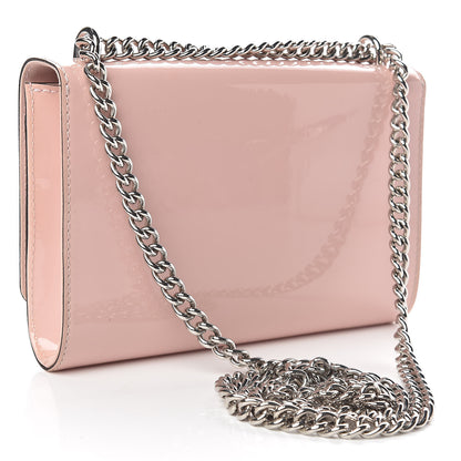 Louis Vuitton Patent Chain Louise MM Rose Ballerine 3 of 13