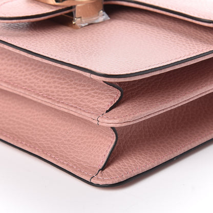 Gucci Dollar Calfskin Small Interlocking G Shoulder Bag Soft Pink 9 of 9