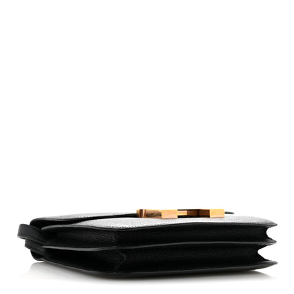 Hermes Epsom Constance 18 Black 4 of 17