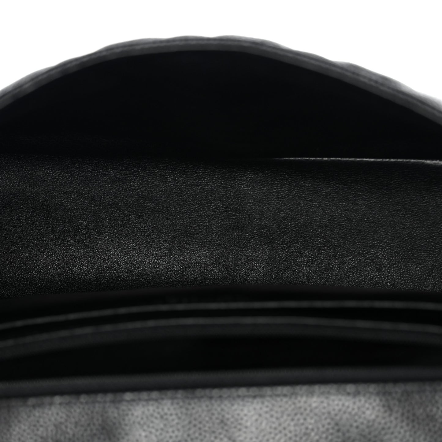Caviar Quilted Jumbo Single Flap Black