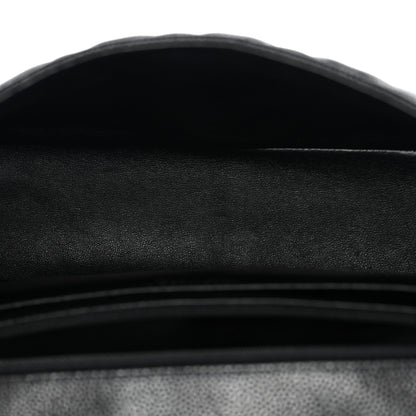 Chanel Caviar Quilted Jumbo Single Flap Black 5 of 10