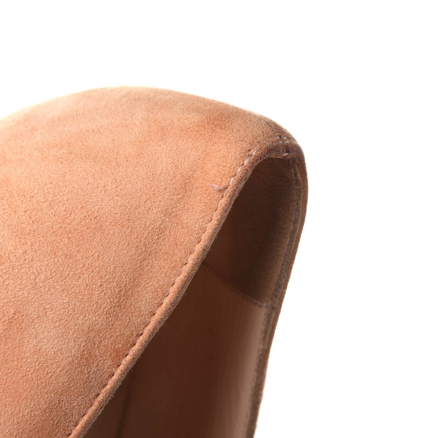 Veau Velours Ron Ron 100 Pumps 40 Camel