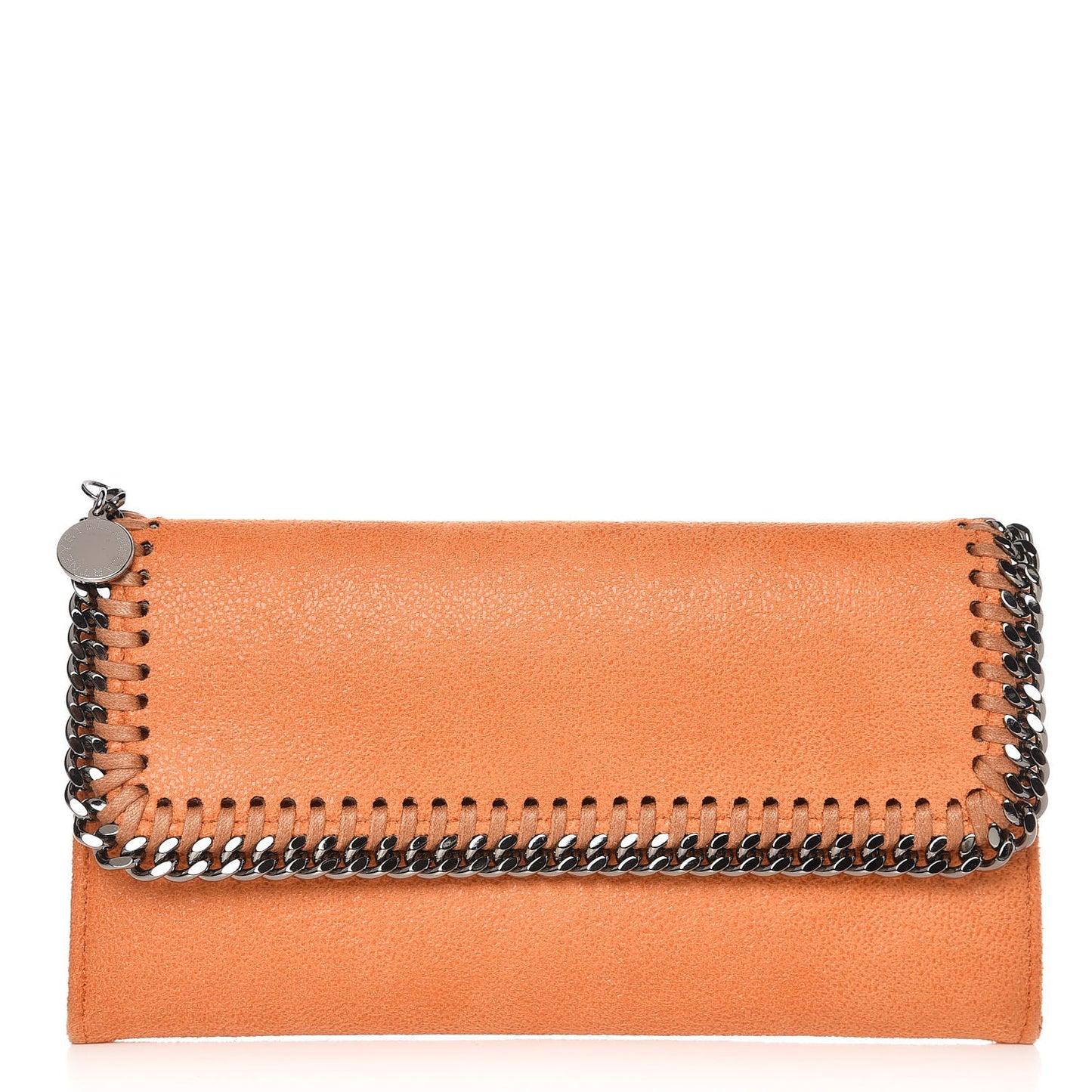 Shaggy Deer Falabella Flap Wallet Orange