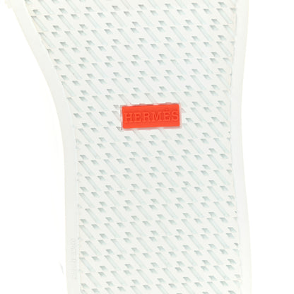 Hermes Calfskin Day Sneakers 38 White 6 of 9