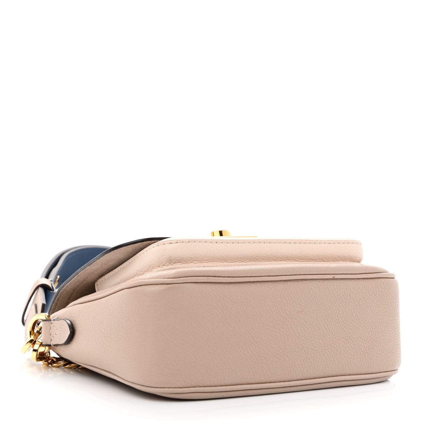 Grained Calfskin Lockme Tender Greige