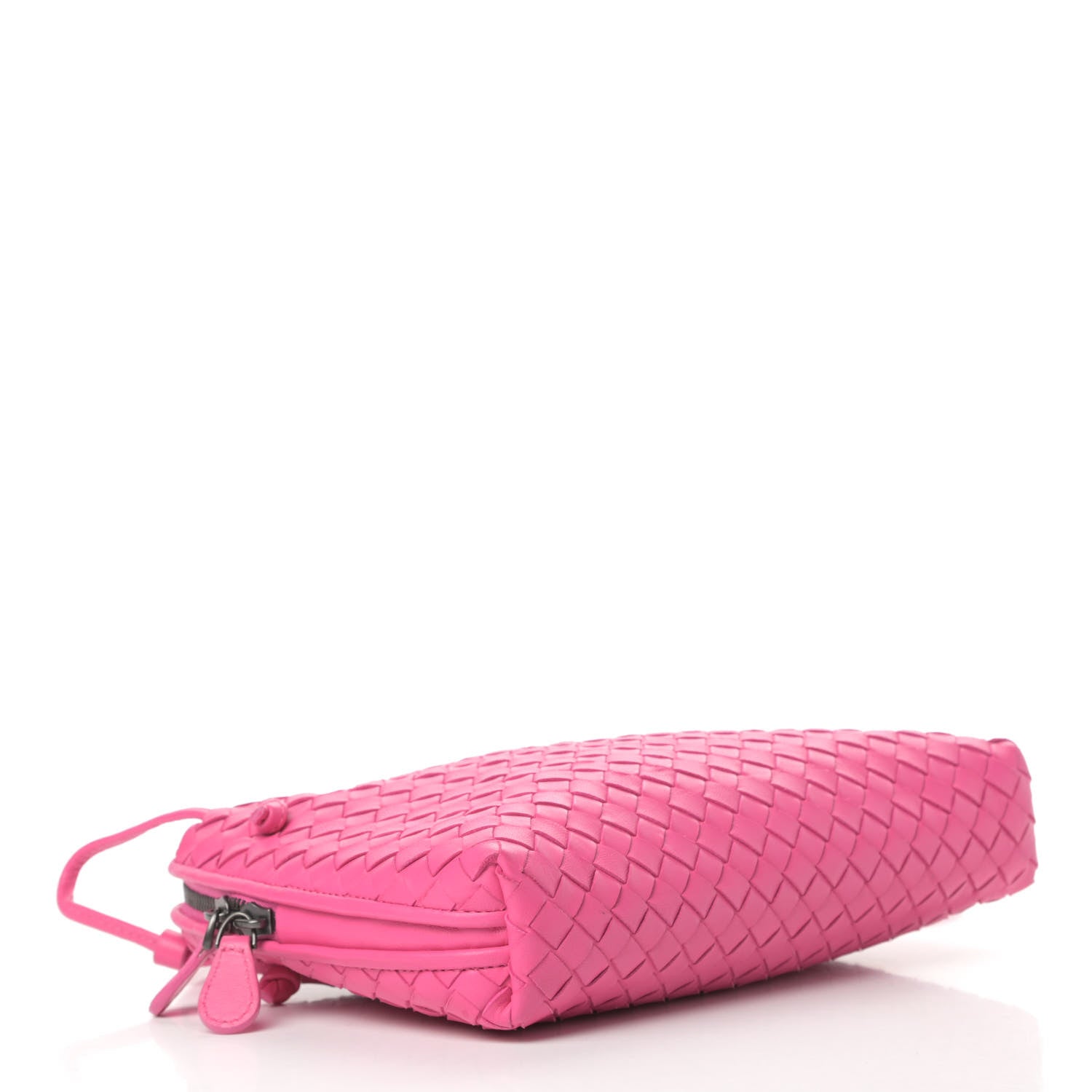 Bottega Veneta Nappa Intrecciato Nodini Bag Shock Pink 5 of 12