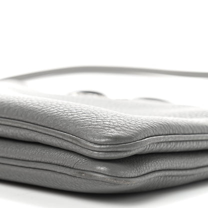 Prada Vitello Phenix Double Zip Crossbody Bag Marmo 7 of 10
