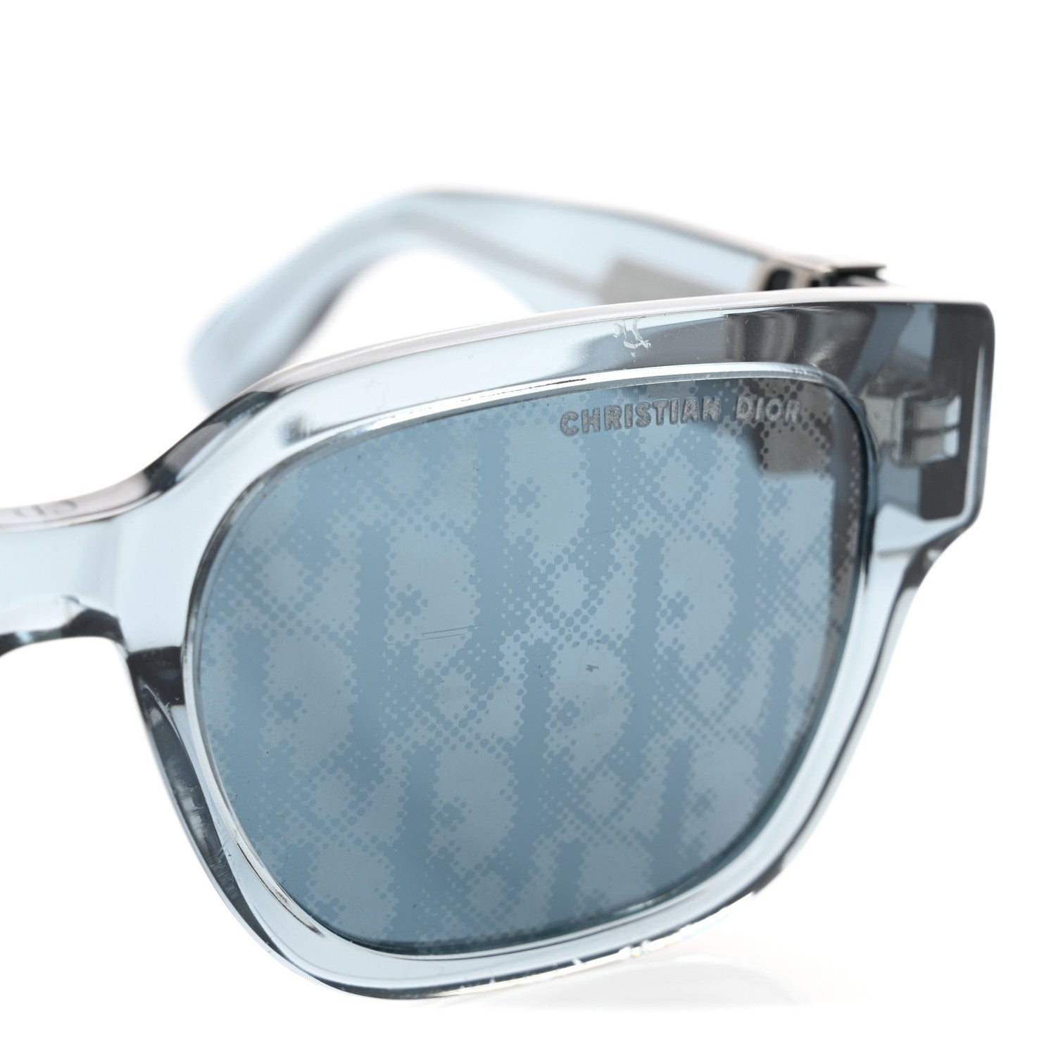 Christian Dior Acetate DiorOblique S11 Sunglasses Blue Silver 8 of 9