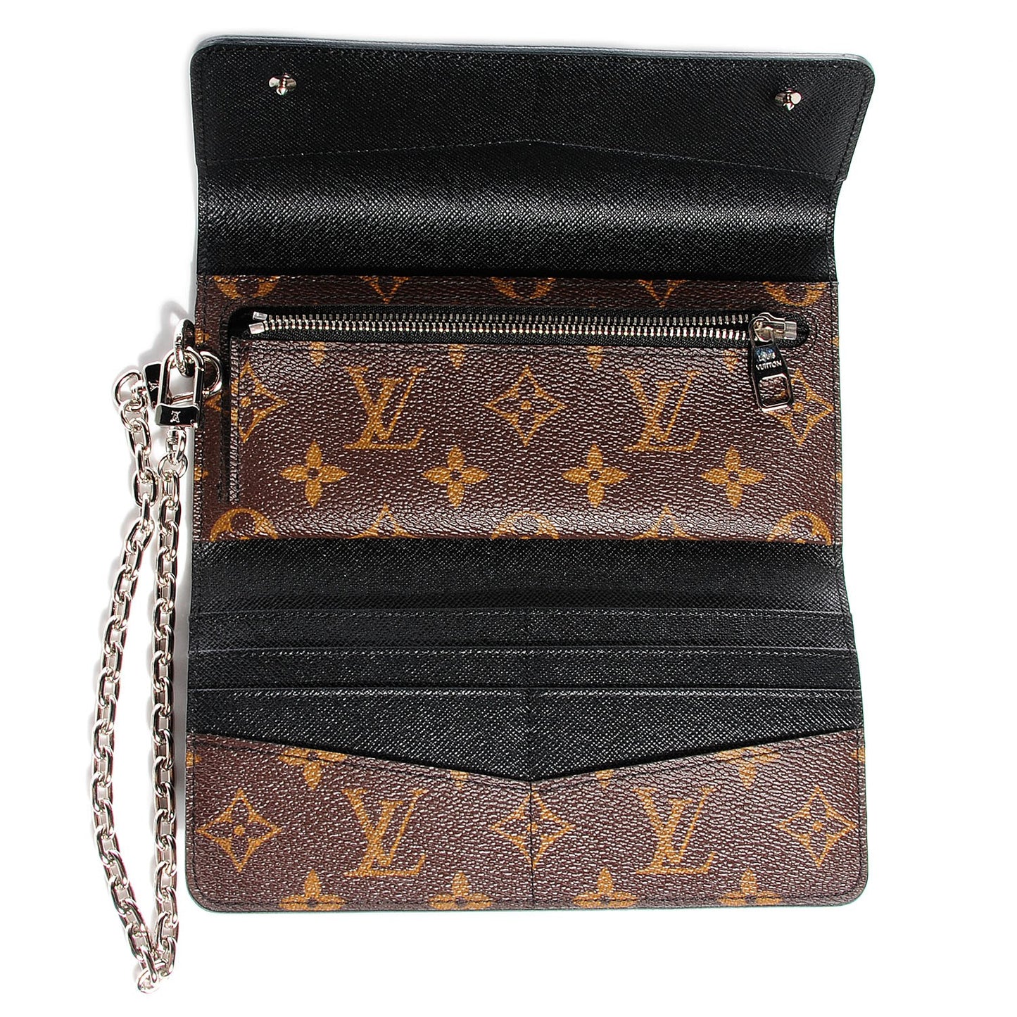 Monogram Macassar Long Wallet