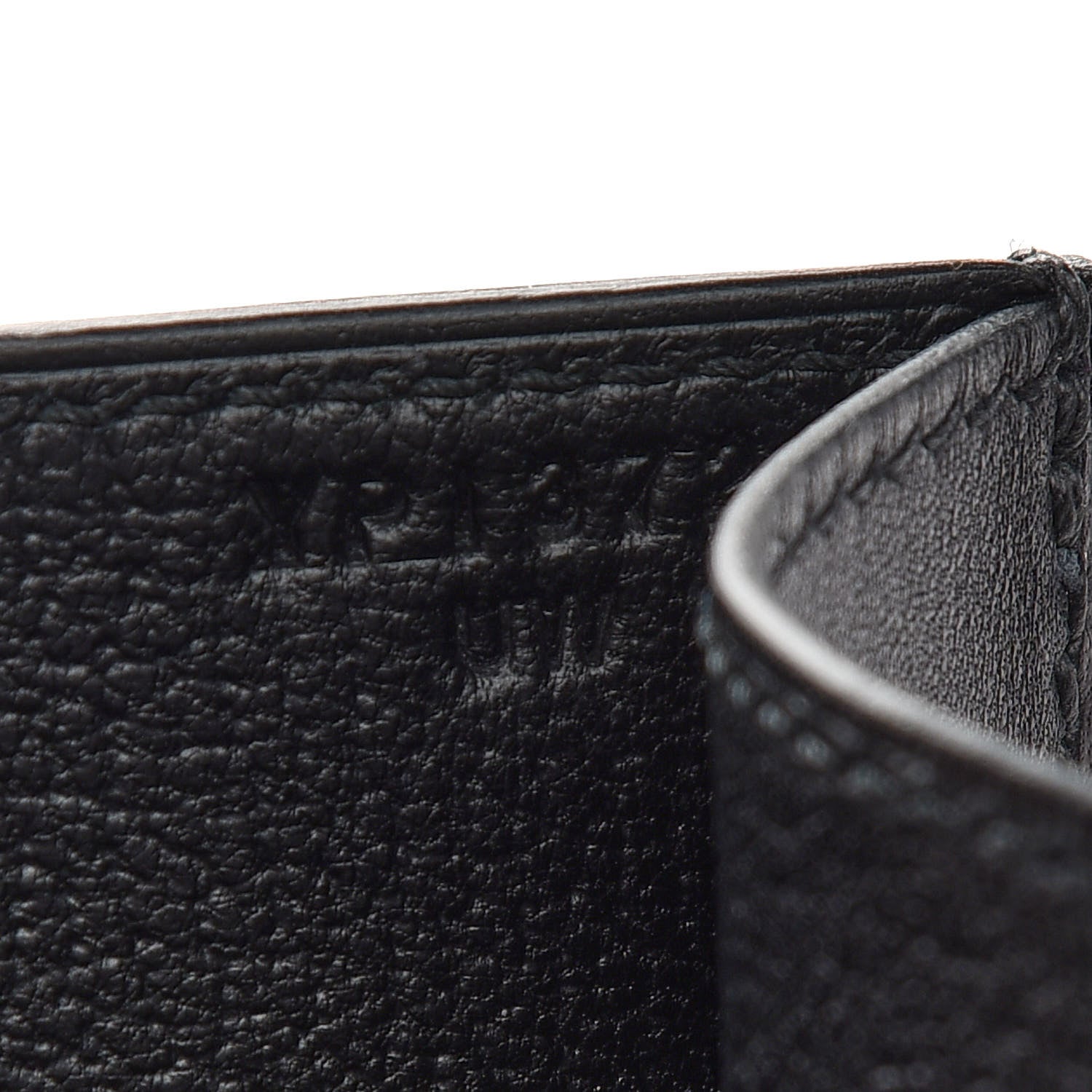 Hermes Shiny Porosus Crocodile Evergrain Kelly Depeches Touch 36 Black 7 of 16