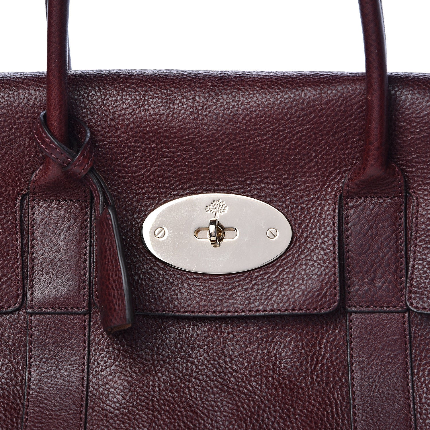 Mulberry Classic Grain Bayswater Oxblood 26 of 27