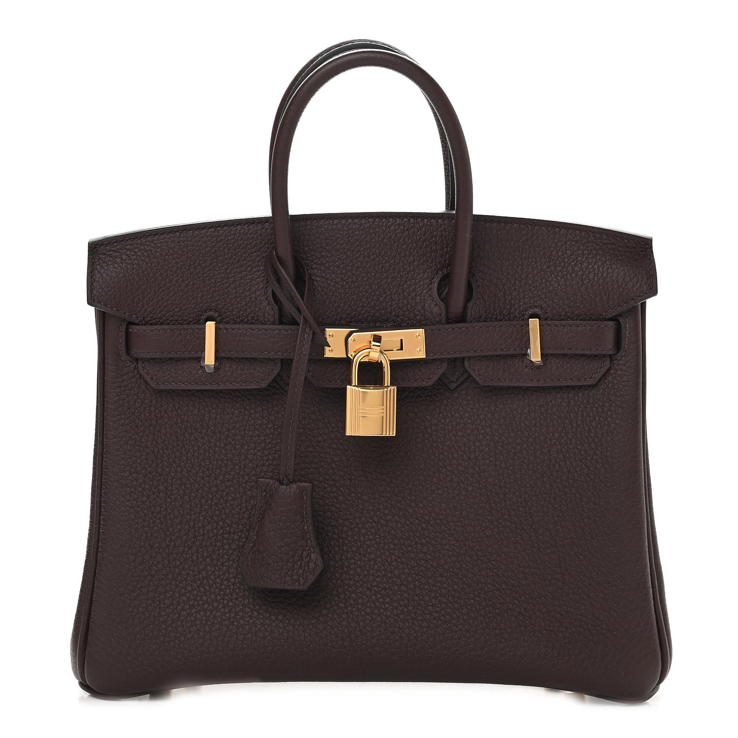 Hermes Togo Birkin 25 Rouge Sellier 1 of 9
