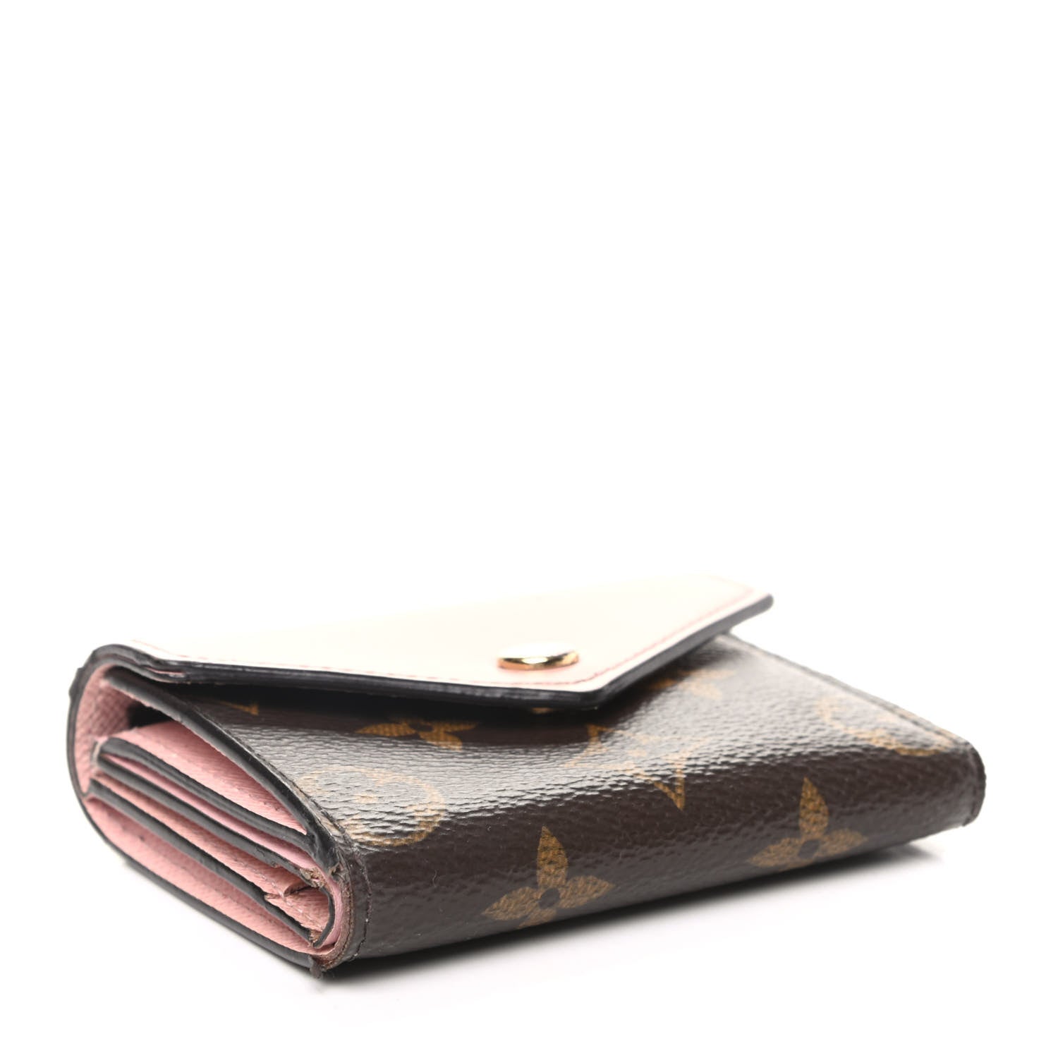 Louis Vuitton Monogram Zoe Wallet Rose Ballerine 4 of 9