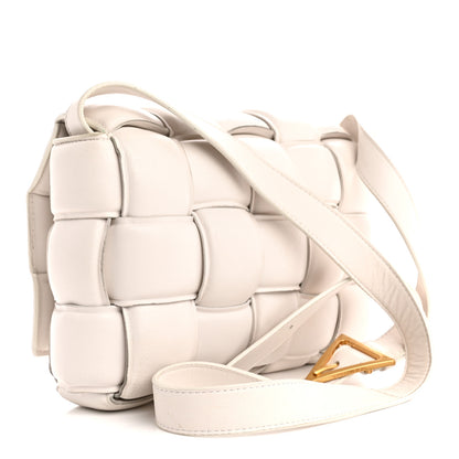 Bottega Veneta Nappa Maxi Intreccio Padded Cassette Crossbody Bag Chalk 3 of 15