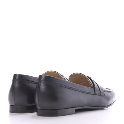 Chanel Lambskin CC Loafers 36 Black 3 of 9