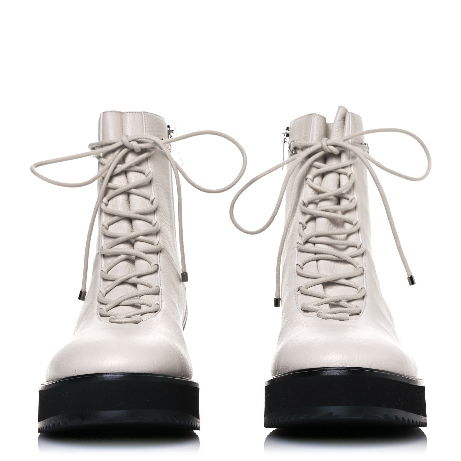 Jimmy Choo Grainy Calfskin Haysley Flat Boot 38.5 Latte 2 of 7