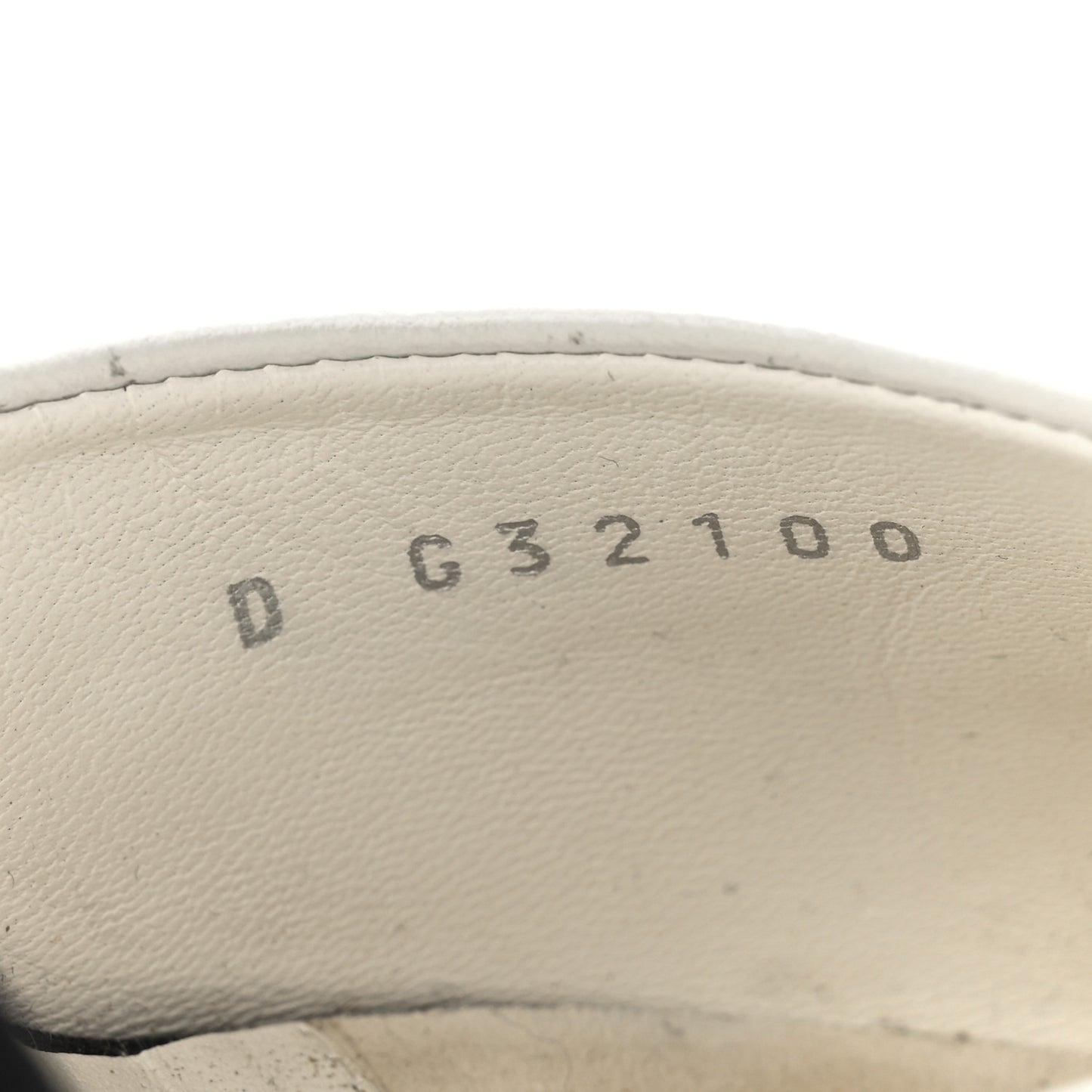 Patent Lambskin Grosgrain Cap Toe Pearl Mule 39.5 White Black