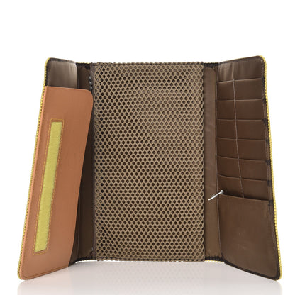 Louis Vuitton Damier Geant Americas Cup Organizer Wallet Yellow 5 of 9