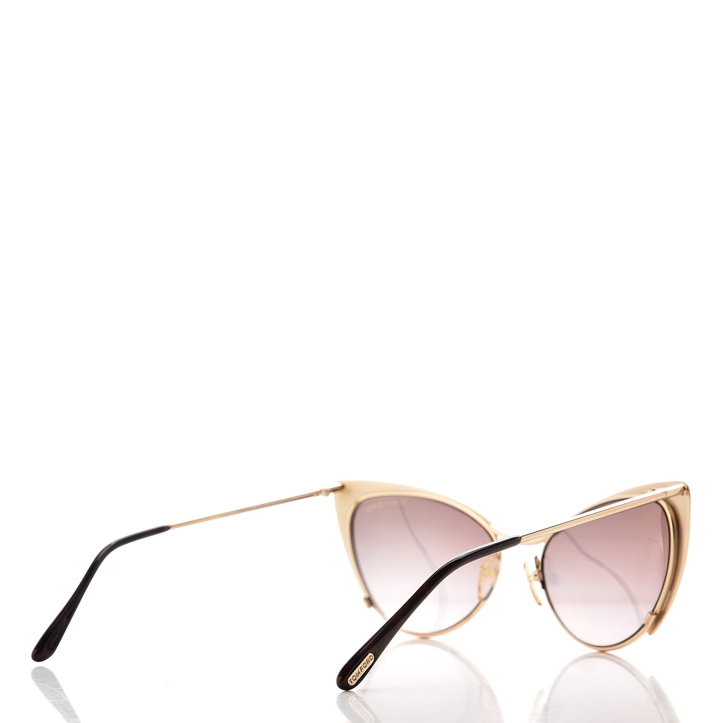 Nastasya Cat Eye Sunglasses TF304 Rose Gold