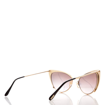 Tom Ford Nastasya Cat Eye Sunglasses TF304 Rose Gold 4 of 8