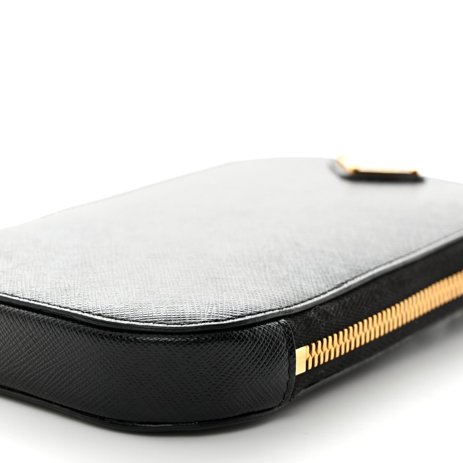 Prada Saffiano Mini Crossbody Bag Black 10 of 16