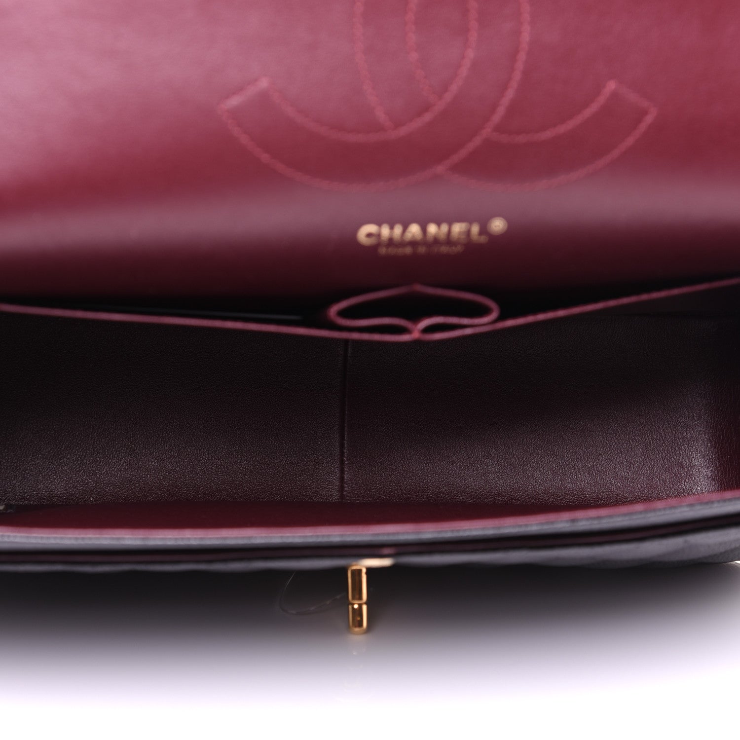 Chanel Caviar Quilted Jumbo Double Flap Black 5 of 17