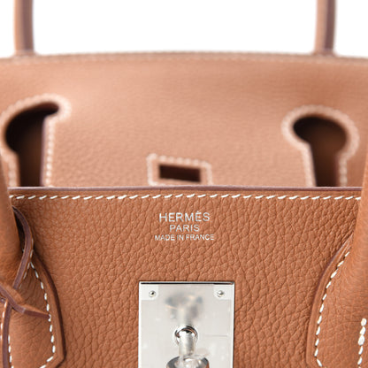 Hermes Togo Birkin 30 Gold 7 of 10