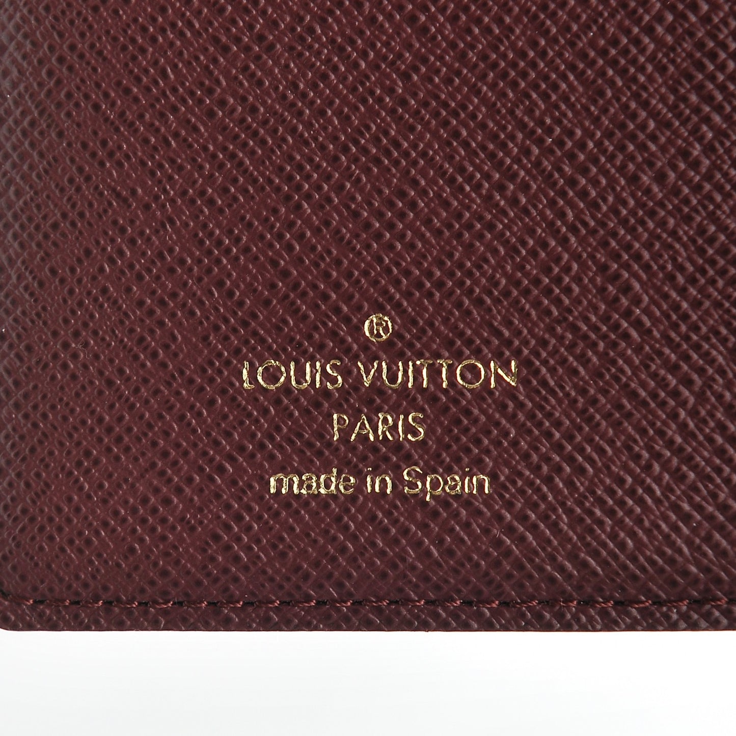 Damier Ebene Valise Small Ring Agenda Cover