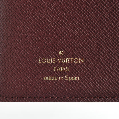 Louis Vuitton Damier Ebene Valise Small Ring Agenda Cover 6 of 6