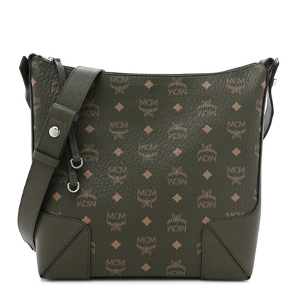 MCM Visetos Large Klara Hobo Sea Turtle 1 of 8