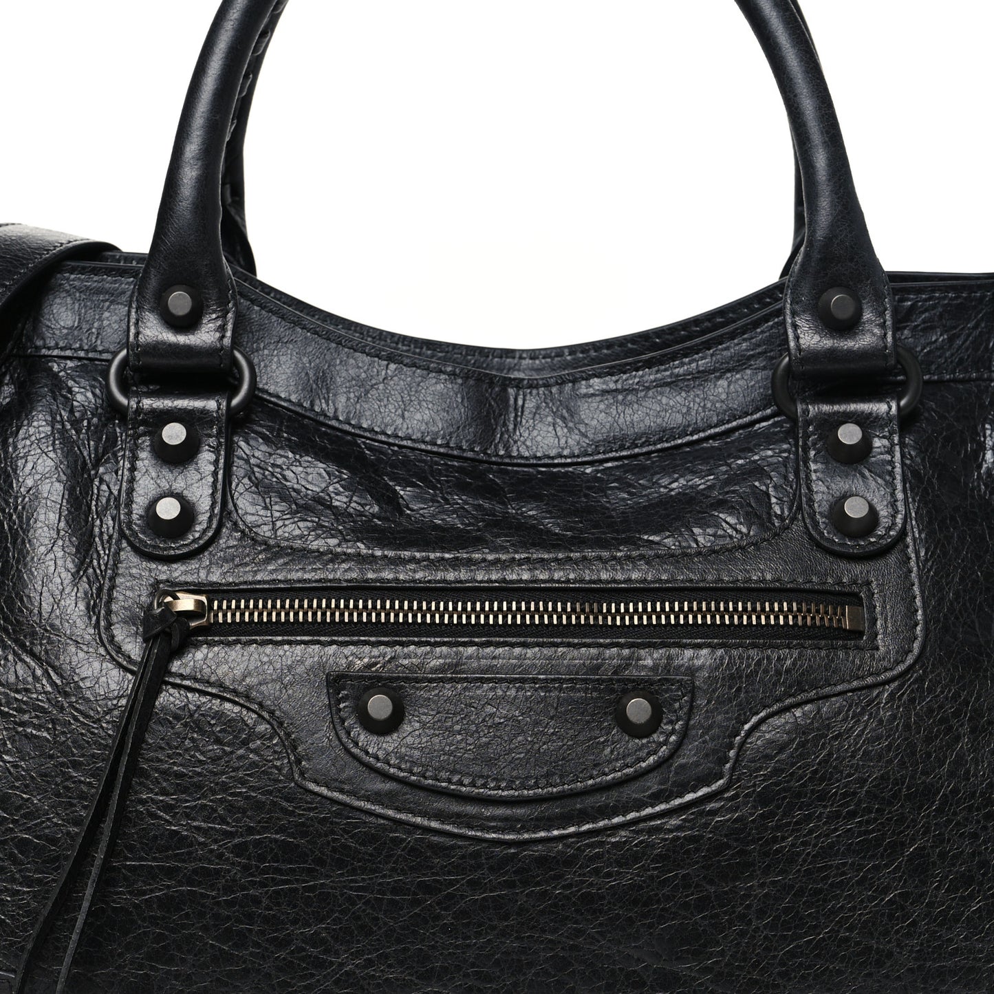 Arena Lambskin Classic Hardware Medium Le City Black