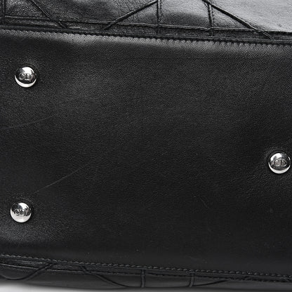 Christian Dior Lambskin Cannage Medium Granville Tote Black 14 of 17