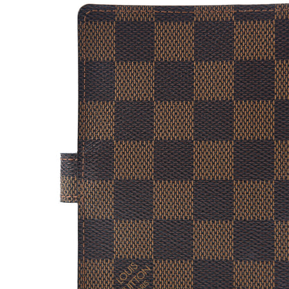 Louis Vuitton Damier Ebene Small Ring Agenda Cover 6 of 7