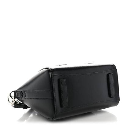 Givenchy Box Calfskin Mini Lock Antigona Shoulder Bag Black 4 of 9