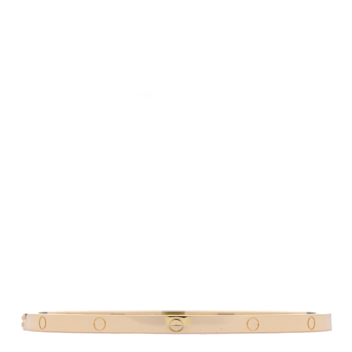 Cartier 18K Yellow Gold Small LOVE Bracelet 19 2 of 10