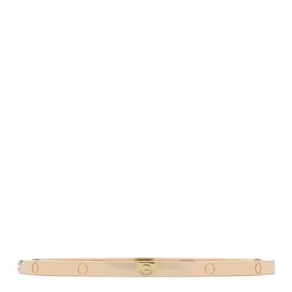 Cartier 18K Yellow Gold Small LOVE Bracelet 19 2 of 10