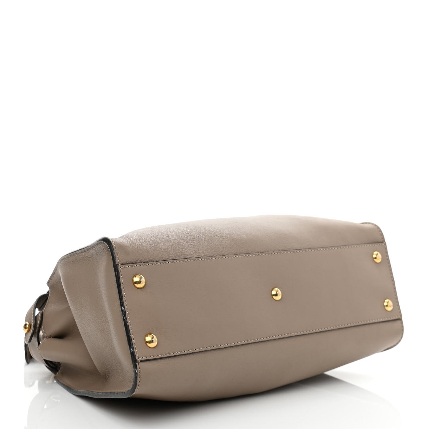 Vitello Seta Plexiglass Tortoise Medium Peekaboo Iconic Satchel Tortora