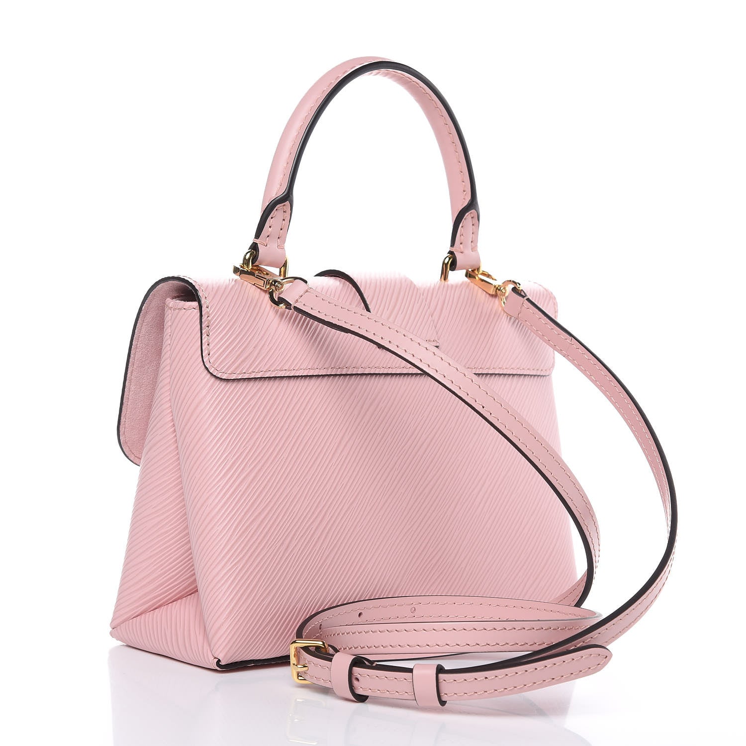 Louis Vuitton Epi Locky BB Rose Ballerine 3 of 10
