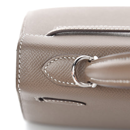 Hermes Epsom Kelly Sellier 25 Etoupe 10 of 38
