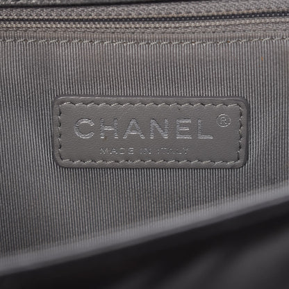 Chanel Lambskin Quilted Large Boy Flap Black 7 of 8