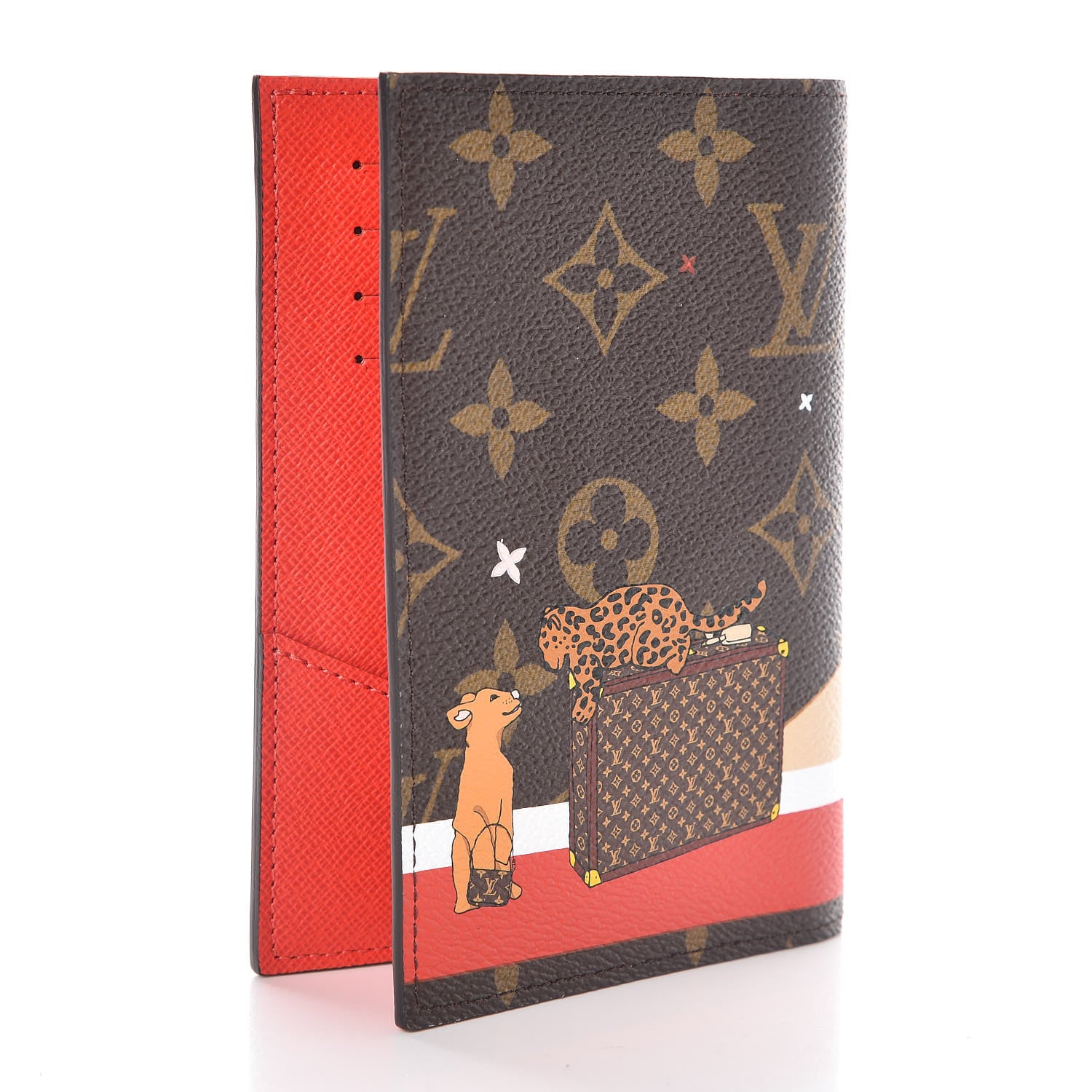 Louis Vuitton Monogram 2018 Christmas Animation Passport Cover 3 of 6